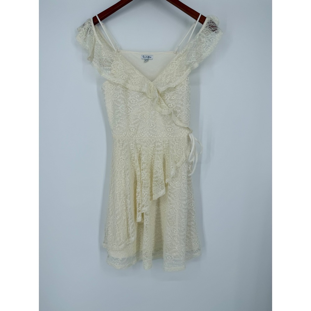 Love Fire Women Lace Dress Medium Boho Romantic Wedding Rehearsal Engagement